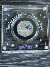 2024 Royal Mint Harry Potter Winged Keys Coloured Silver Proof 50p Coin Box COA