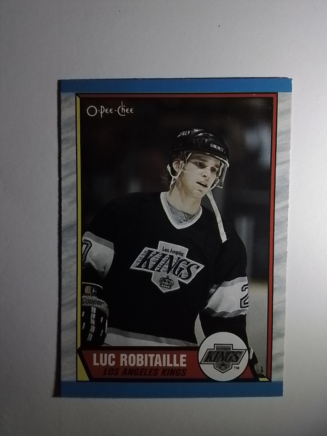 1989-90 O-Pee-Chee OPC #88 Luc Robitaille Los Angeles Kings