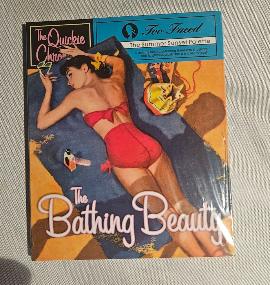Vintage Too Faced Y2K Quickie Chronicles Bathing Beauty Makeup Kit Shadow, Gloss
Opens in a new wind