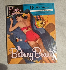 Vintage trop confronté Y2K Quickie Chronicles Baignoire Beauté Kit de maquillage Ombre, Gloss