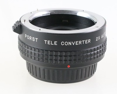 Porst Tele Converter Telephoto Converter 2x 2 X Car - Porst / Fujica