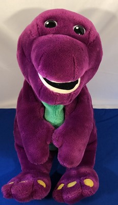 Talking Animated Plush Barney - 1997 
