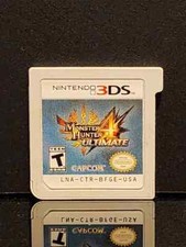 Monster Hunter 4 Ultimate (Nintendo 3DS) Cartridge Only (Tested)