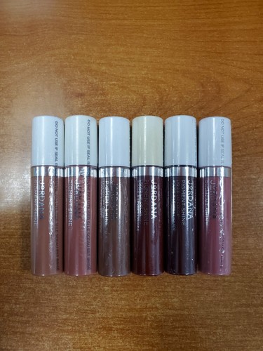 PACOTE COM 5 JORDANA Pigment Shine Liquid Lip Color *ESCOLHA O TOM/QUANTIDADE* 13D