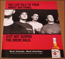2002 Jim Beam Kentucky Bourbon Whiskey Print Ad 10" x 12" Vintage Advertisement