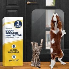 2 Pack Door r from Dog Scratching 30X20 Cat  Dog Scratch Guard for Indoor/Outdo