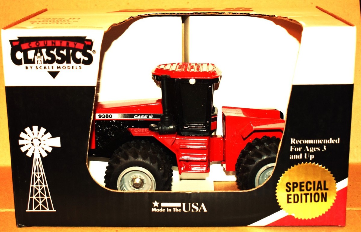 Case IH 9380 Red Steiger 4WD - Duals, RARE 1995 Special Intro