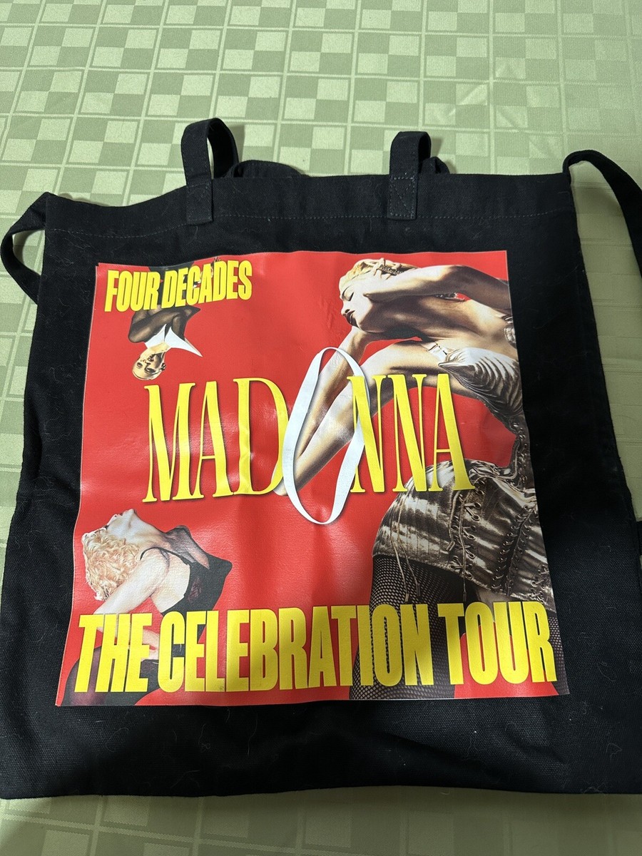 Madonna celebration tour tote bag | eBay