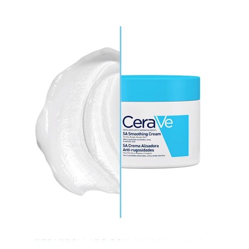 Crema suavizante CeraVe SA para piel seca, áspera y llena de baches 10 % urea 340 g (11,99 oz) - Imagen 3 de 4
