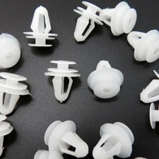 50pcs Door Trim Panel Clip Nylon Retainer Fastener 9mm Hole For Honda For Toyota