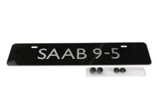Genuine OEM License Plate For Saab 0263509