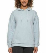 NWT MARC NEW YORK SERENITY BLUE LADIES' COZY HOODIE W/POCKET SZ XL B863