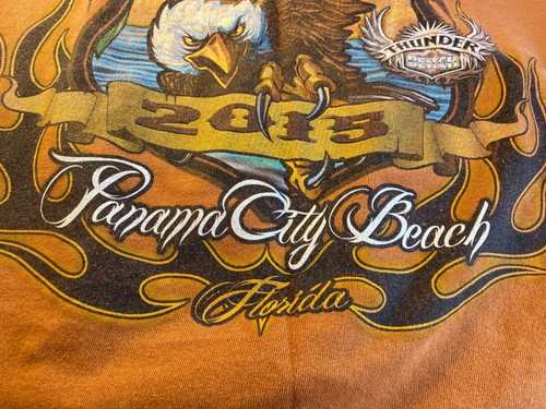 Thunder Beach Motorcycle Rally 17th Annual Spring Rally 2015 T Shirt • 2XL - Picture 7 of 8
