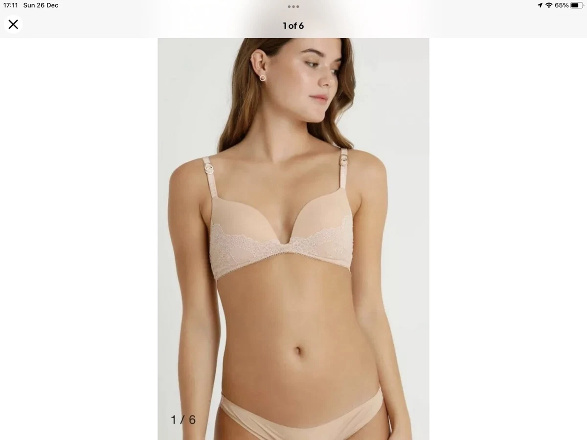 🌺Stella McCartney Stella Smooth Nude wireless Contour Bra-size 32DD  🎗RRP🏷 £70