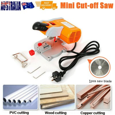 Mini Bench Cut Off Saw Cutting Wood Metal Plastic Steel Blade