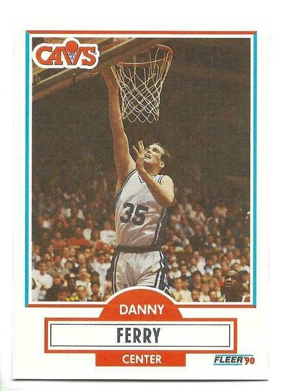 DANNY FERRY 1990-91 FLEER ROOKIE CARD NM-MT+/NM-MT CONDITION