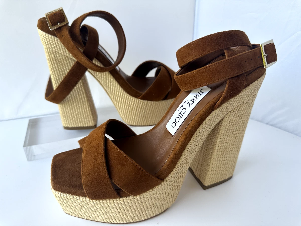 Jimmy Choo Brown Wedge Heels for Women for sale | eBay display picture 1