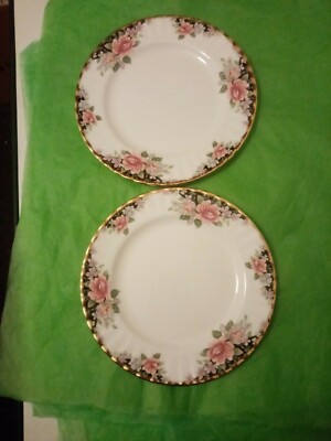 ROYAL ALBERT CONCERTO SALATTELLER x 2. DURCHMESSER 8 ZOLL. B-Ware. 