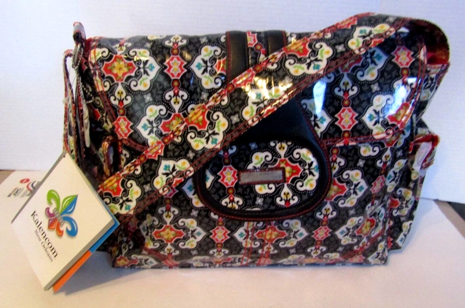 Bolsa de pañales Kalencom New Orleans nueva con etiquetas con accesorios grande fin de semana Foto 2 de 4