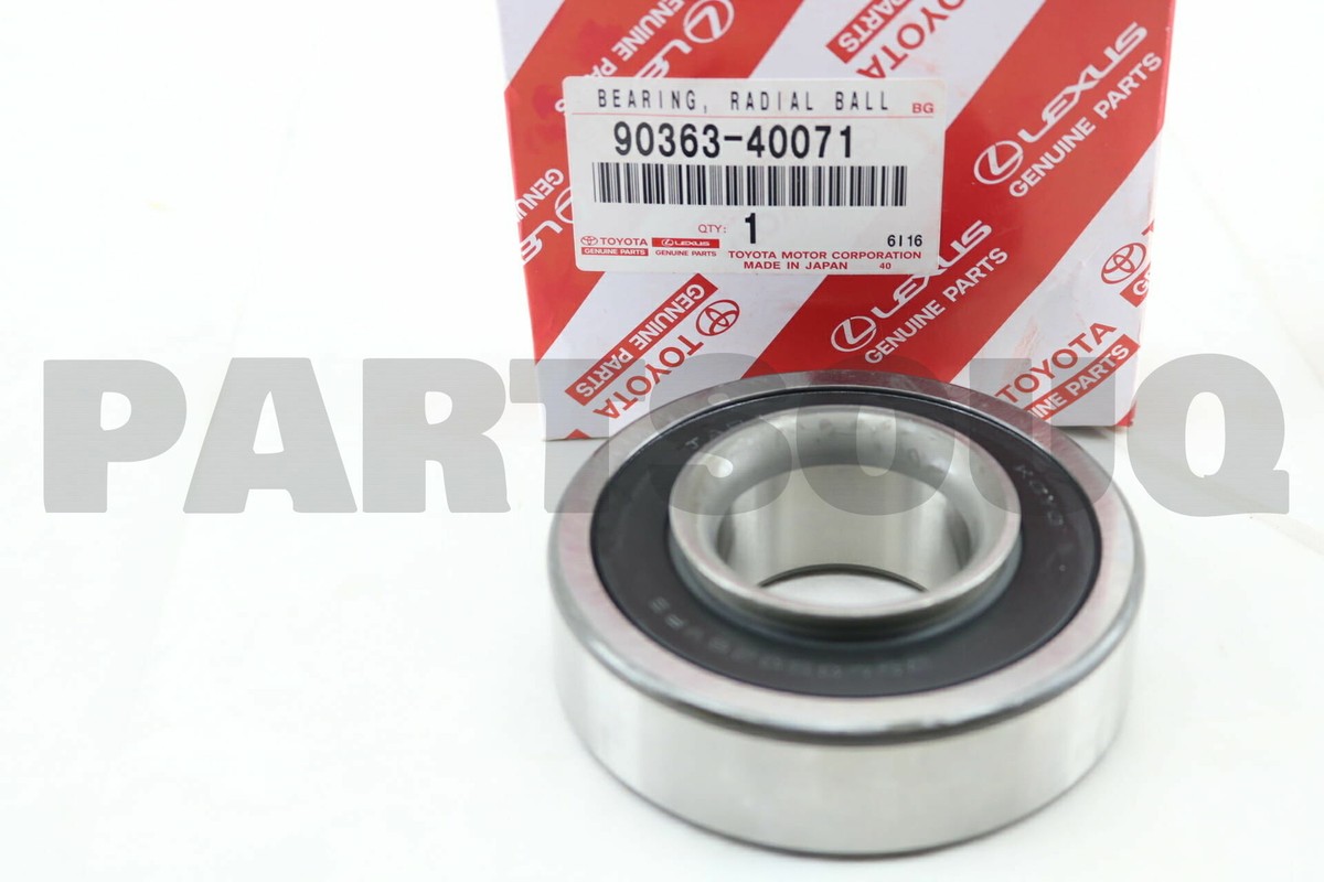 9036340071 Genuine Toyota BEARING (FOR REAR AXLE SHAFT), RH/LH