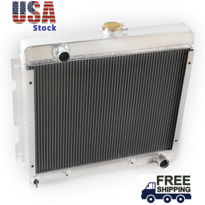 3Row Radiator For 1971 72 Dodge Dart Plymouth Duster Valiant Cars V8 GAS Luxerad