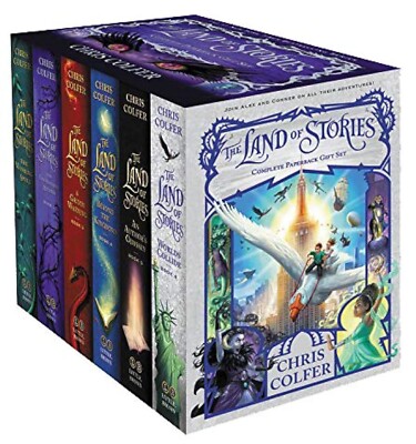 THE LAND OF STORIES BY CHRIS GOLFER 6 BOOK BOX SET NEW AND SEALED