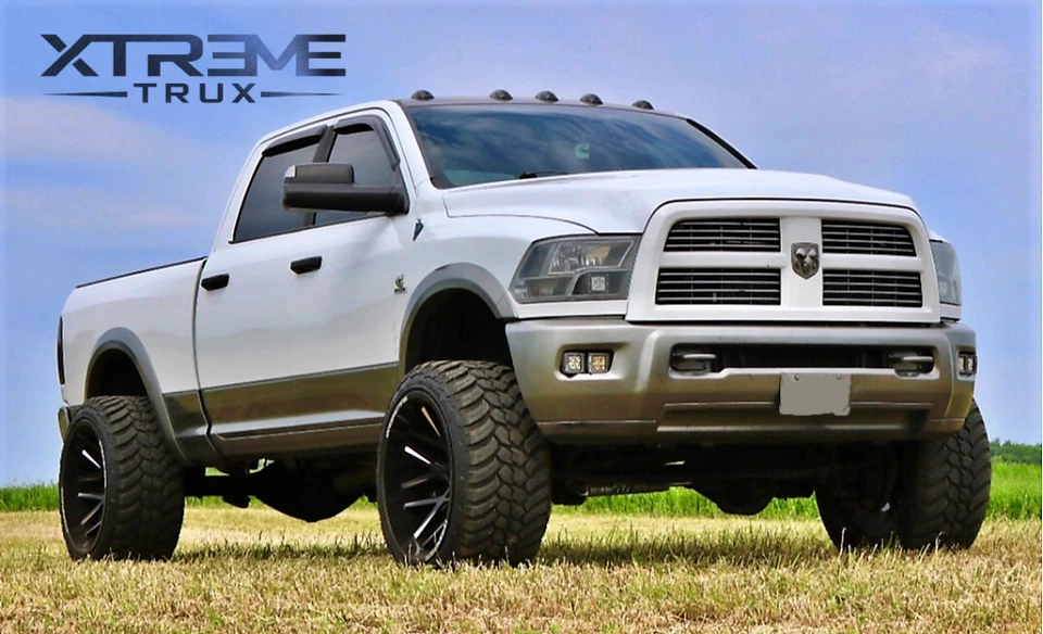 Juego de llamaradas de guardabarros pintables estilo OE para Dodge Ram 2500 3500 10-18 Foto 3 de 4