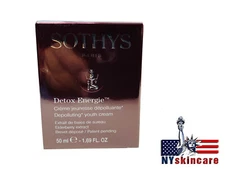 Sothys Detox Energie, dépollutiong youth cream 50ml / 1.69oz Brand New