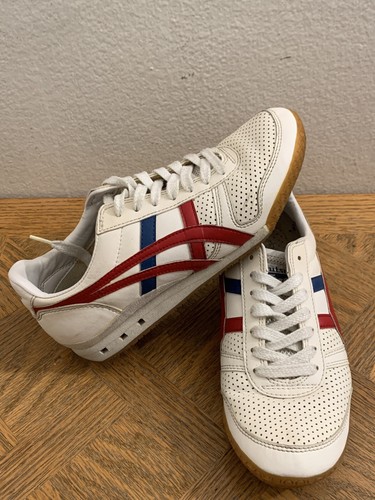 onitsuka tiger blue leather
