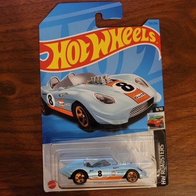 Hot Wheels Glory Chaser HW Roadsters - Blue 1:64 Scale Die Cast Car 9/10