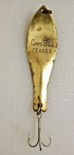 Vintage Cove Bay Teaser Fishing Lure Gold - Picture 2 of 4