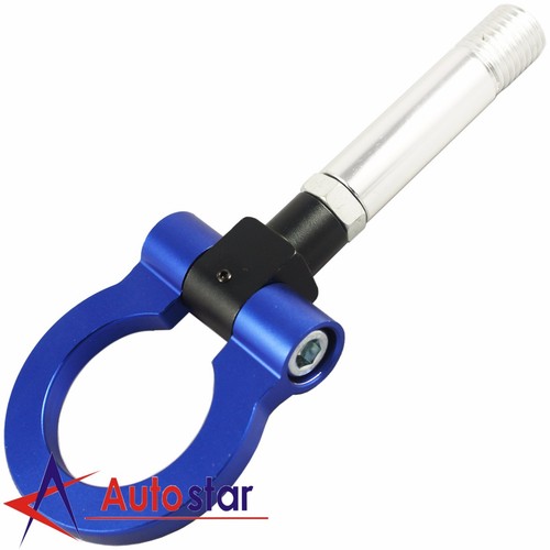New Blue Folding Screw On Type Front Rear Tow Hook For Mazda CX5 RX8 Mazdaspeed - 第 4/6 張圖片