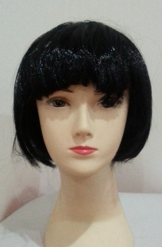 Sexy Fashion Womens Colors Bob Wig Costume Party Fancy Cosplay Dress Cap Hair - Picture 2 of 5