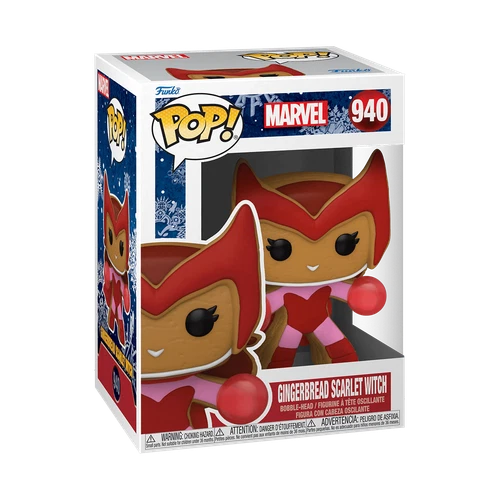 Funko Pop! Vinyl: Marvel - Gingerbread Scarlet Witch #940