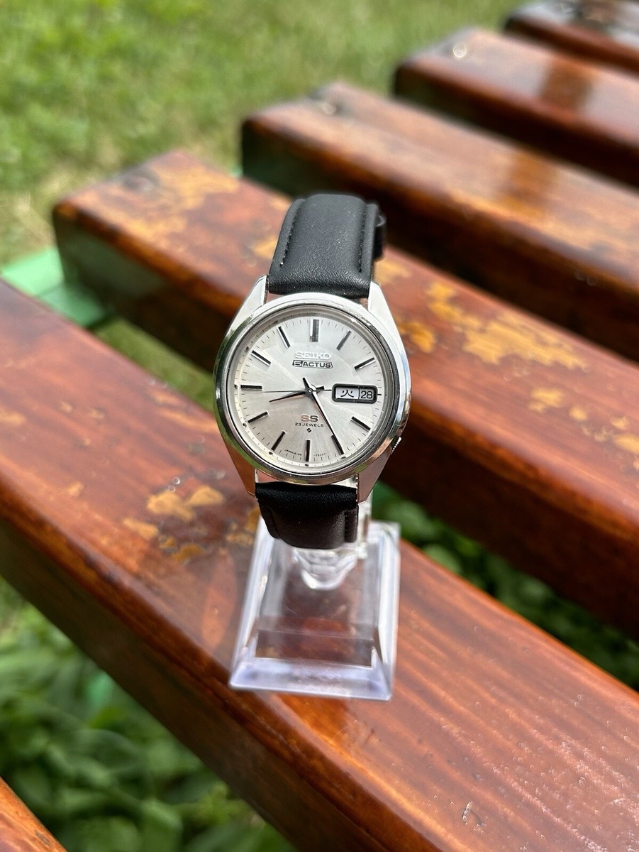 Vintage Watch Seiko 5 Actus SS Japan Automatic Mechanical 23