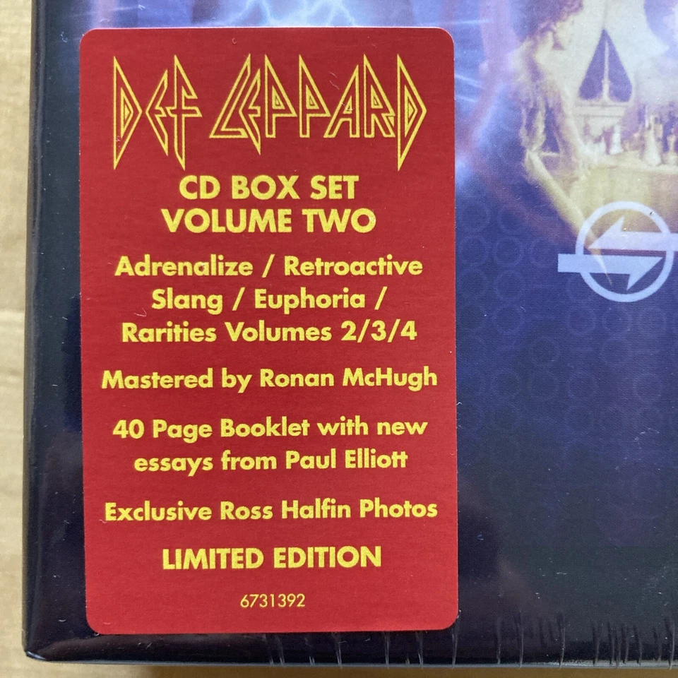 Def Leppard - The CD Collection: Vol. Two (Limited CD Box)  7 CDs, NEU & OVP!! - Bild 3 von 4