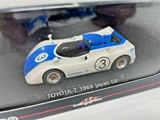 EBBRO Toyota 7 3 Japan GP 1969 White/Blue 1/43 Scale z05