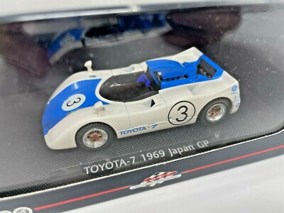 エブロ 1/43 トヨタ iQ ホワイト EBBRO 1/43 TOYOTA IQ WHITE エブロ EBBRO Toyota 7 #3 Japan GP 1969