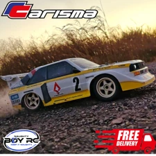 Carisma M48S 1984 Audi Sport Quattro S1 (SE) 1/8 RC Rally Car Racing Basher ARTR