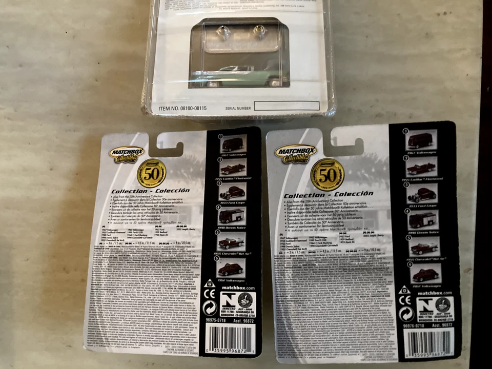 Matchbox 50th Anniversary and 1956 Ford Victoria Diecast Cars - Image 4 of 4