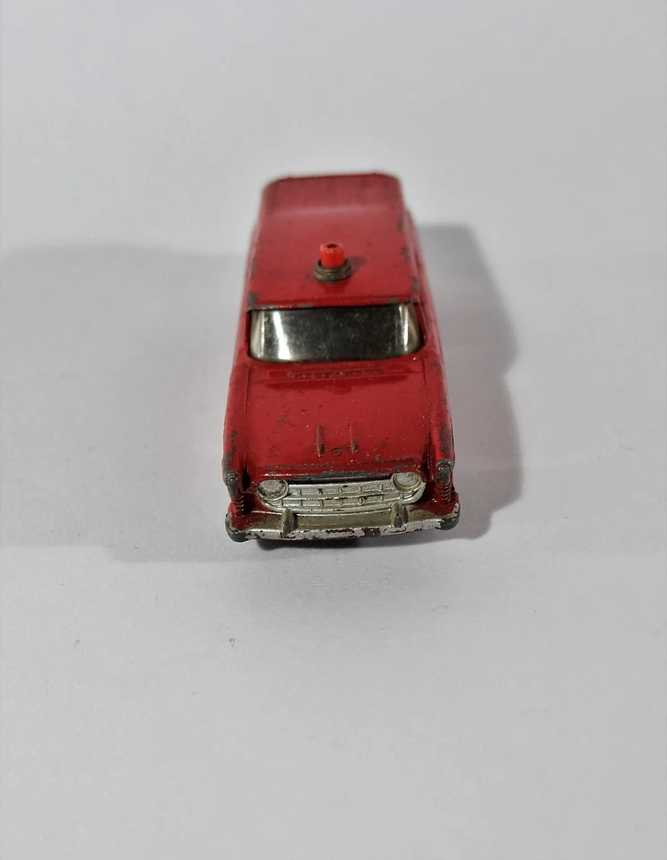 Coche de colección Dinky Toys 257 Fire Chief’s años 60 modelo diecast juguete sin caja B13 Foto 3 de 4