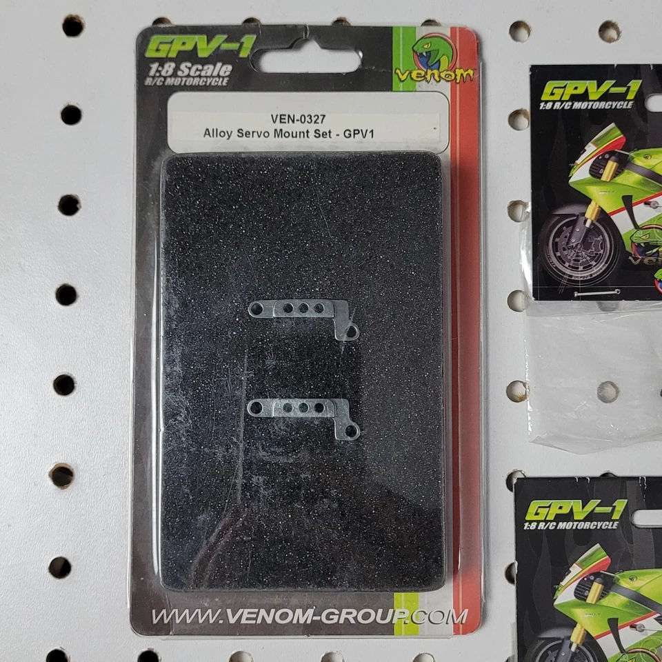 VENOM (13 Items) PARTS LOT For GPV-1 RC Motorcycle Vintage NIP NOS - Image 2 of 4