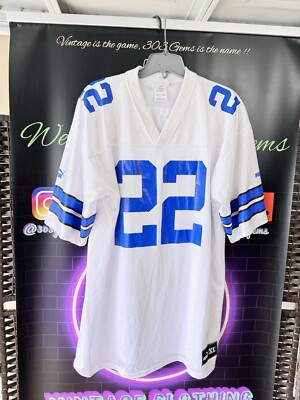 Vintage PUMA Emmitt Smith #22 Dallas Cowboys NFL Football Jersey