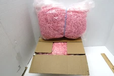 3 LB Crinkle Cut Paper Shreds - Pink - Zeb Moon, 1 new 2 lb box & 1 opened bag