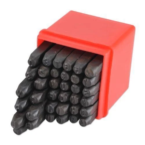 36 peças 1/4" conjunto de perfuradores de número e letra ferramentas manuais punções ferramentas manuais atacado - Imagem 2 de 2