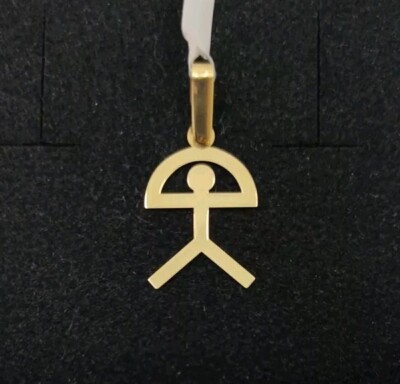 Anhänger Gold 18k 750 Mls. Indalo 18,5 MM