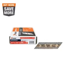 Framing Nails 30 Degree 2-3/8 in. Galvanized Ring Shank Paper Tape 2000 Piece