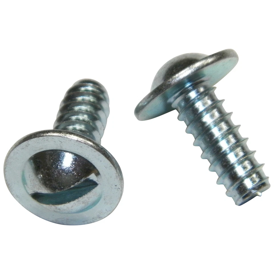 License Plate Screws & Nylon Nuts #14 x 5/8" (Qty-16 Each) #59BB Foto 3 de 4
