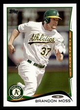 Brandon Moss 2014 Topps #471 Oakland Athletics BUY2GET1FREE