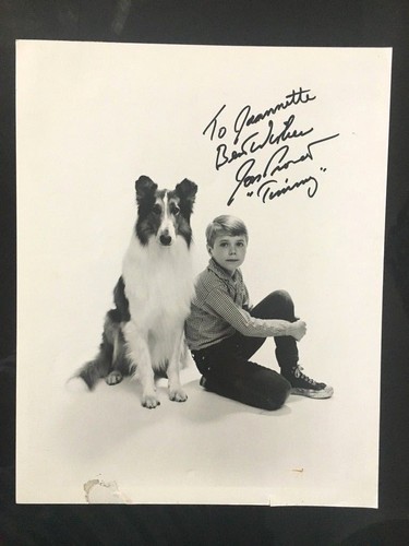 LASSIE TV Series Hand Signed Jon "TIMMY" Provost Photo x 2 - Picture 5 of 7